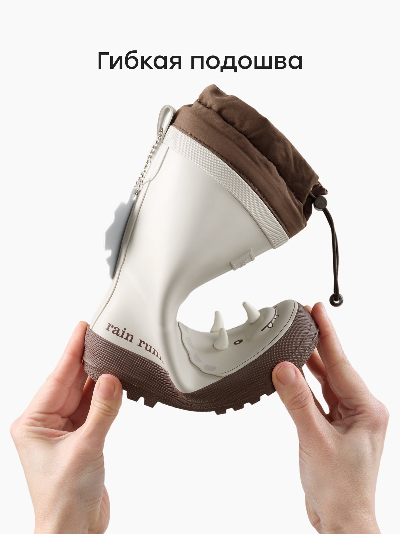 Резиновые сапоги Happy Baby 86574_sand - фото 6