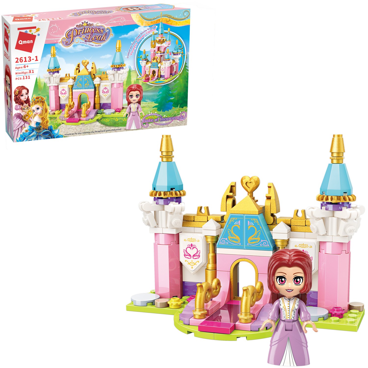 Конструктор QMAN Princess Leah сборная игровая модель - фото 1