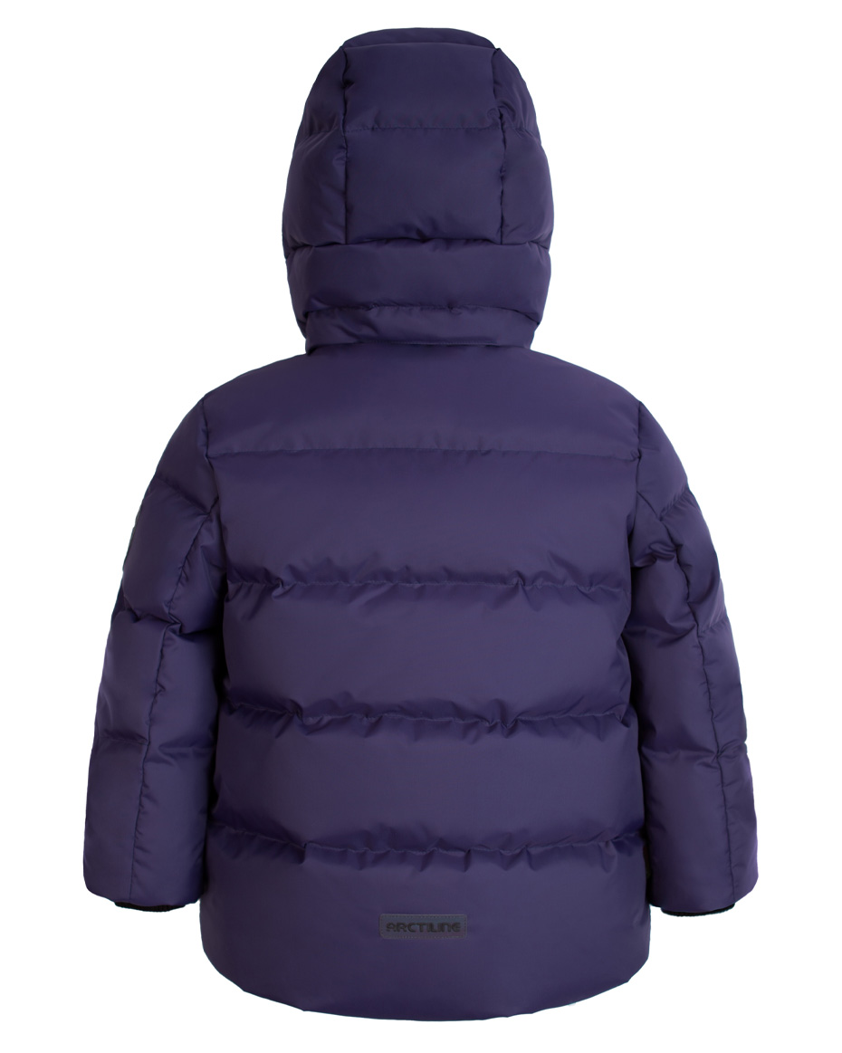 Пуховик Arctiline Лукас-02 2792-02 MW-25 Тёмная слива - фото 2