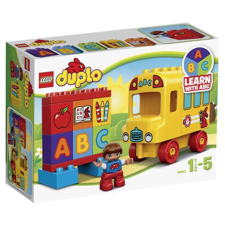 Конструктор LEGO DUPLO Мой первый автобус блочный