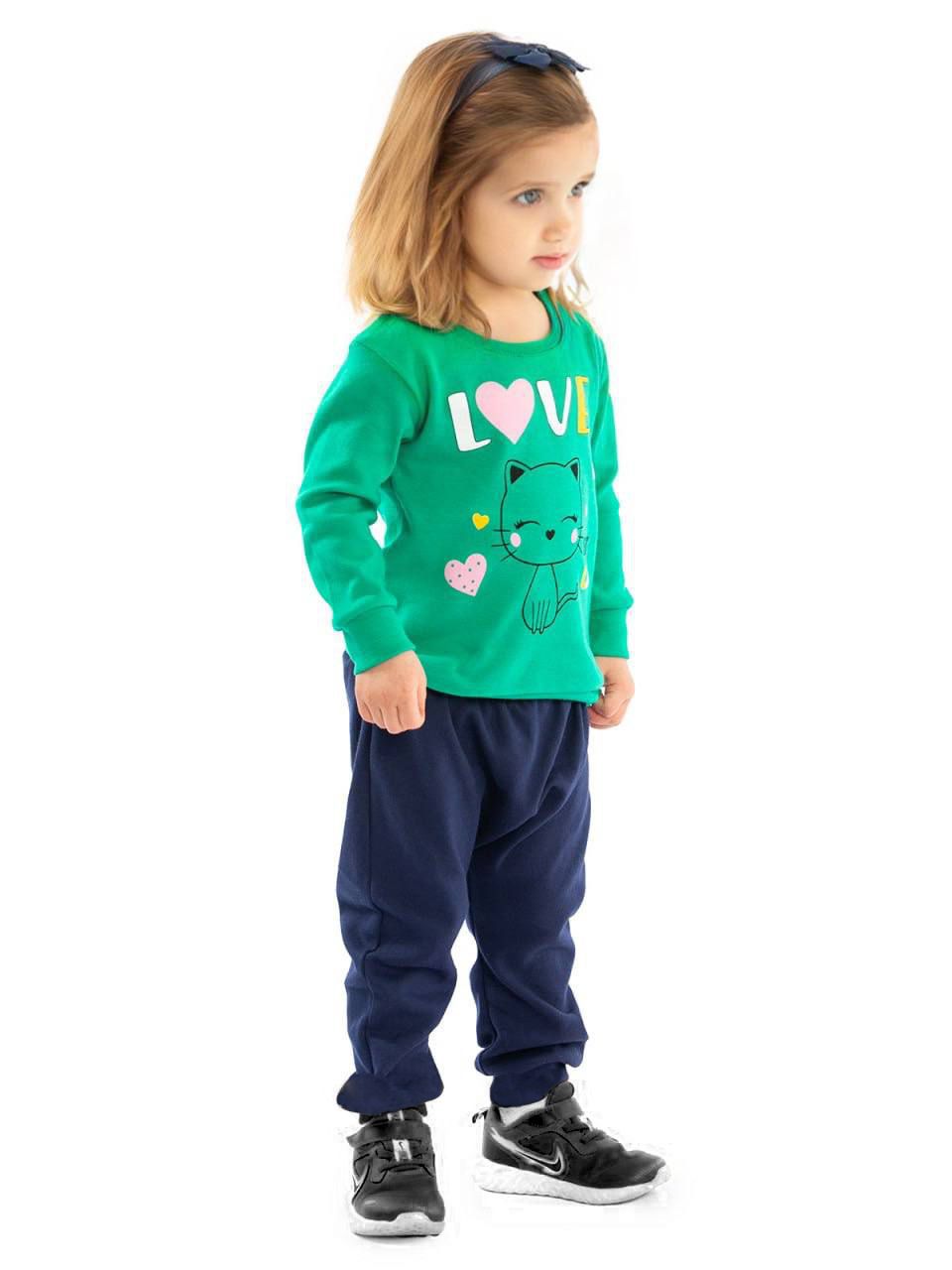 Свитшот и брюки Baby Stylе мд108026 - фото 2