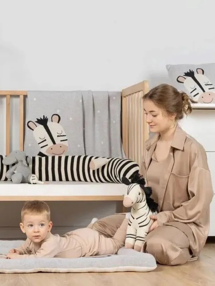 Ковёр askona kids Zebra 80 x 100 см - фото 3