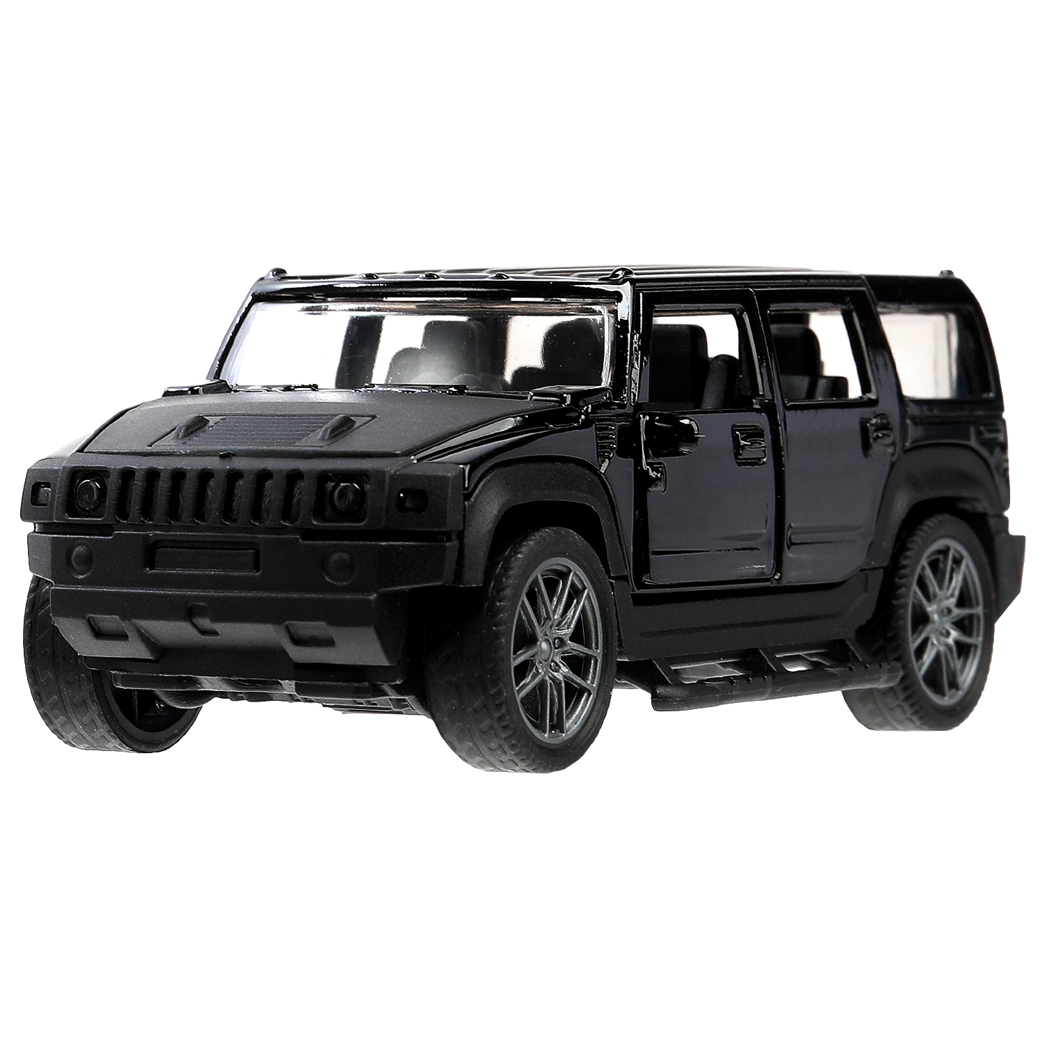 Автомобиль Технопарк Hummer черный 385751 - фото 3