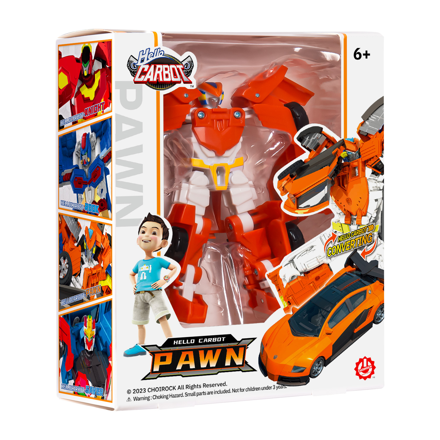 Игровой набор Hello Carbot Pawn Трансформер - фото 2
