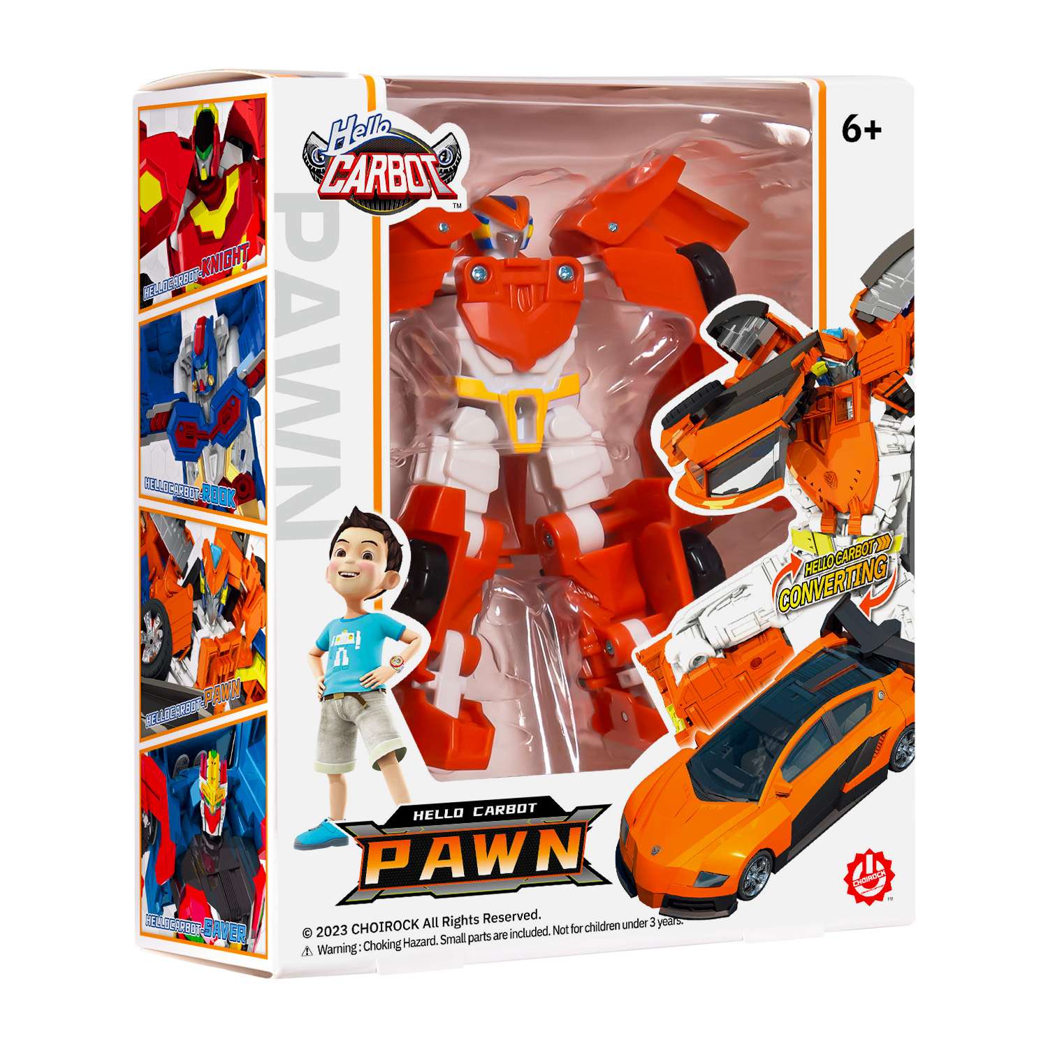 Игровой набор Hello Carbot Pawn Трансформер - фото 2
