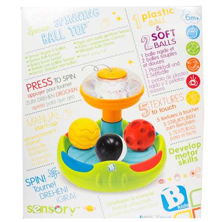 Развивающая игрушка B kids Юла с шариками Sensory