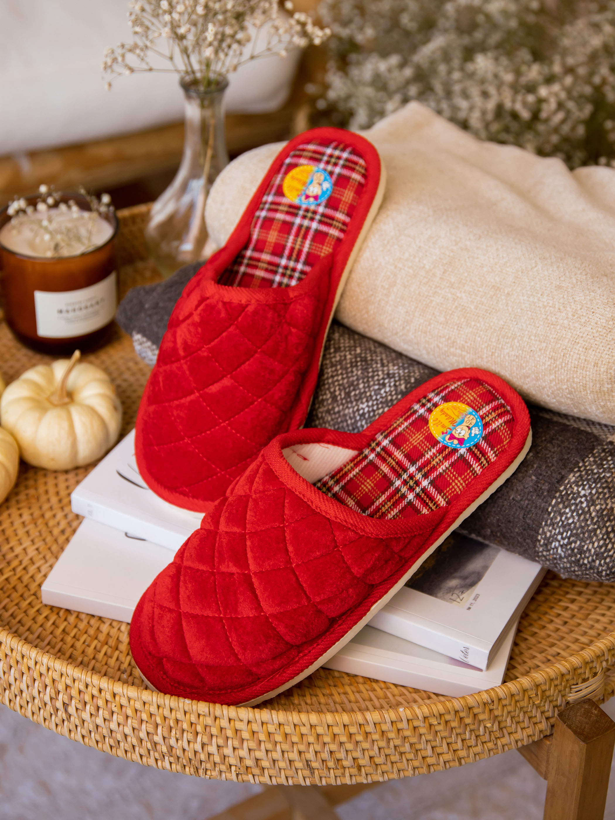 Тапочки SMILE of MILADY A-70-148-08 зак. - фото 4