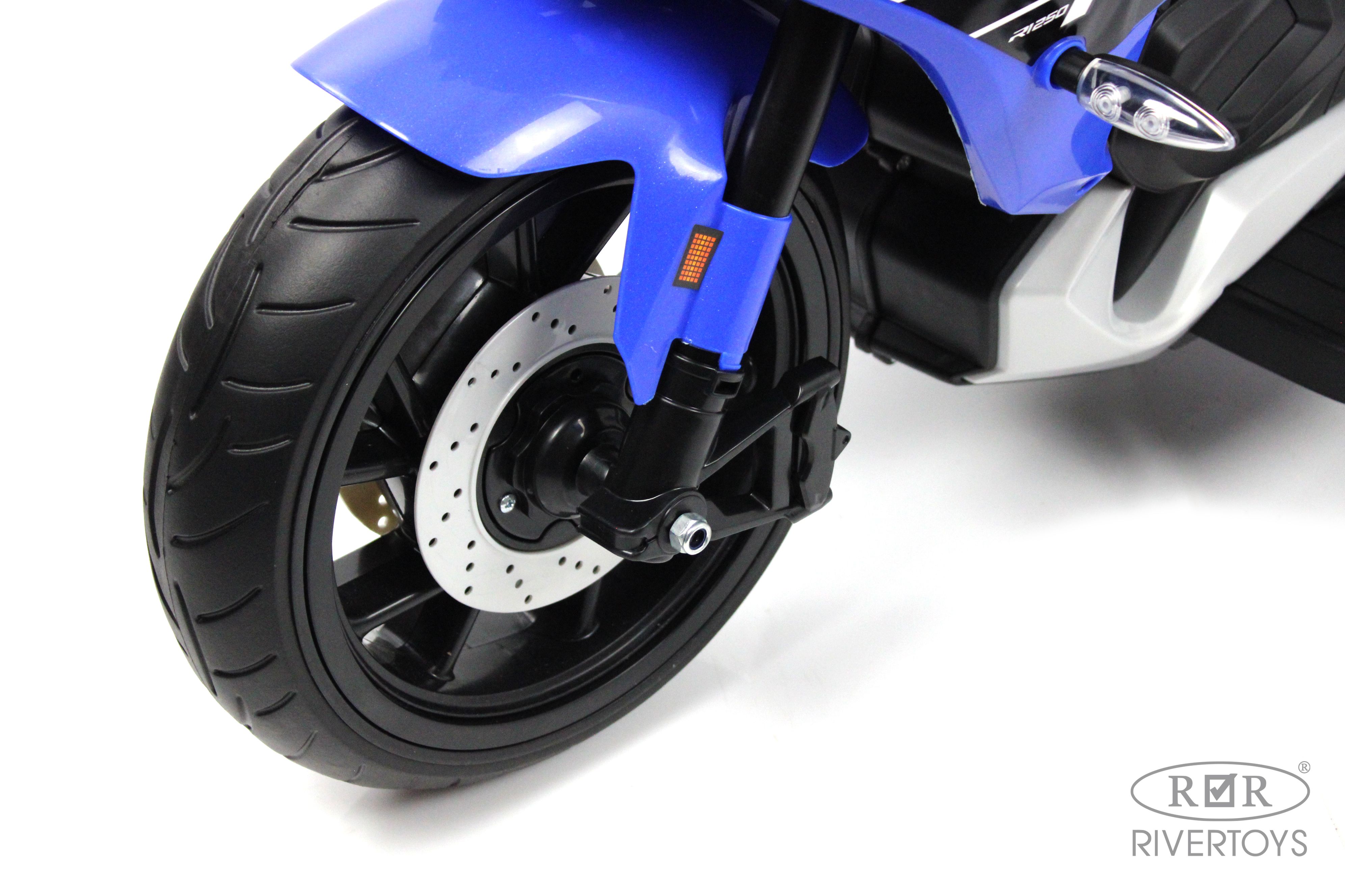 Электромобиль RIVERTOYS Z333ZZ-BLUE - фото 9