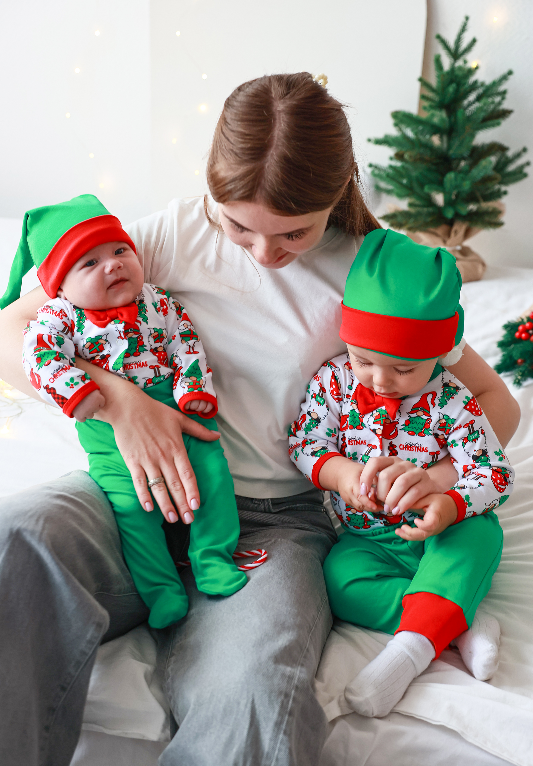 Комплект Bunnyphant Т-175-1/зеленый-красный - фото 3