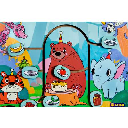 Игрушка FOFA Кто что ест
