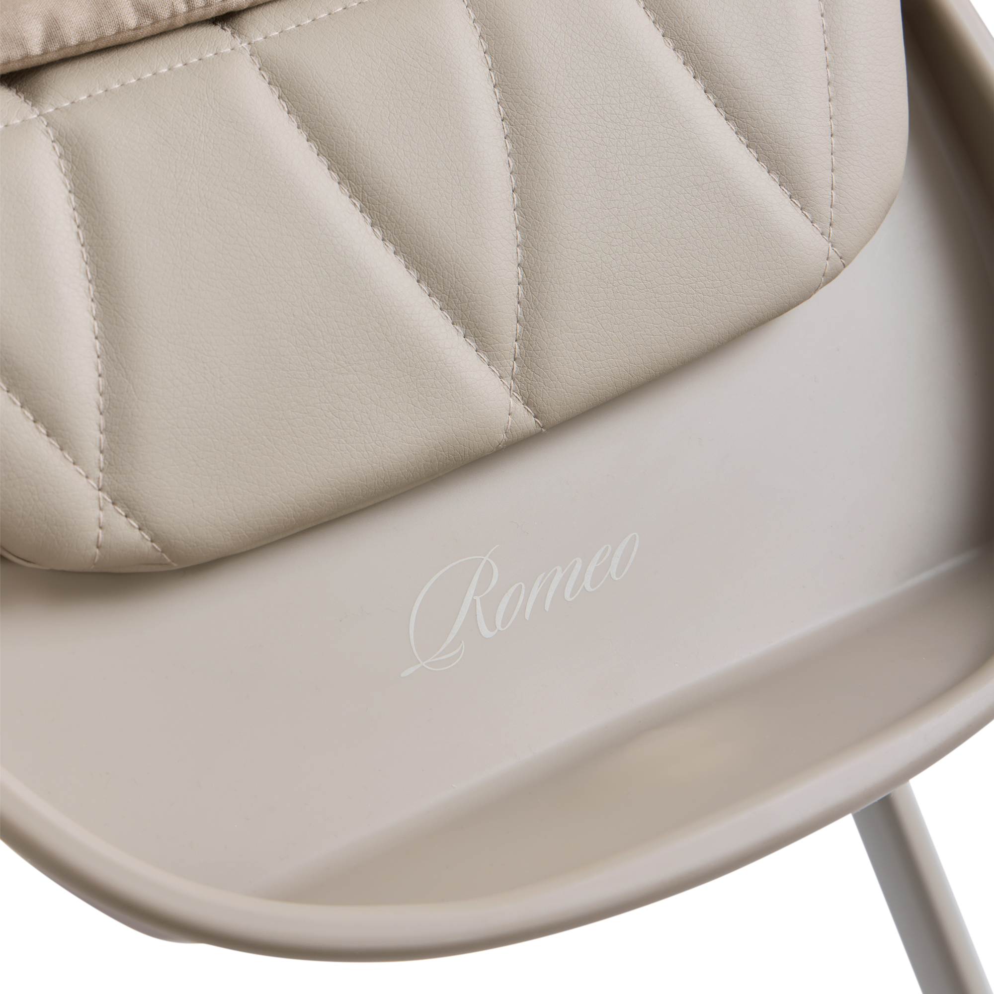 Стульчик для кормления Happy Baby ROMEO серый - фото 11