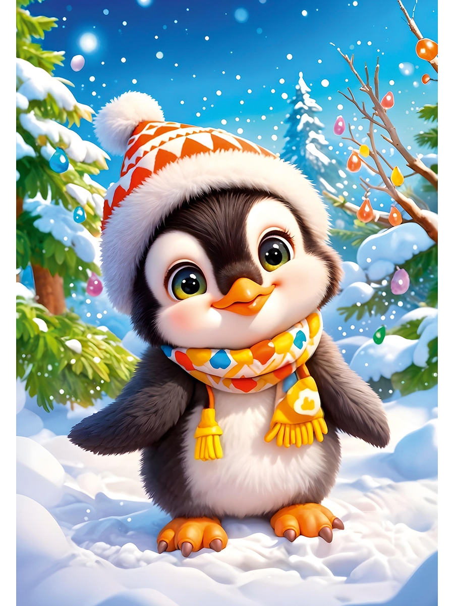 Блокнот Prof-Press Новогодние зверушки 32 лист. - фото 19