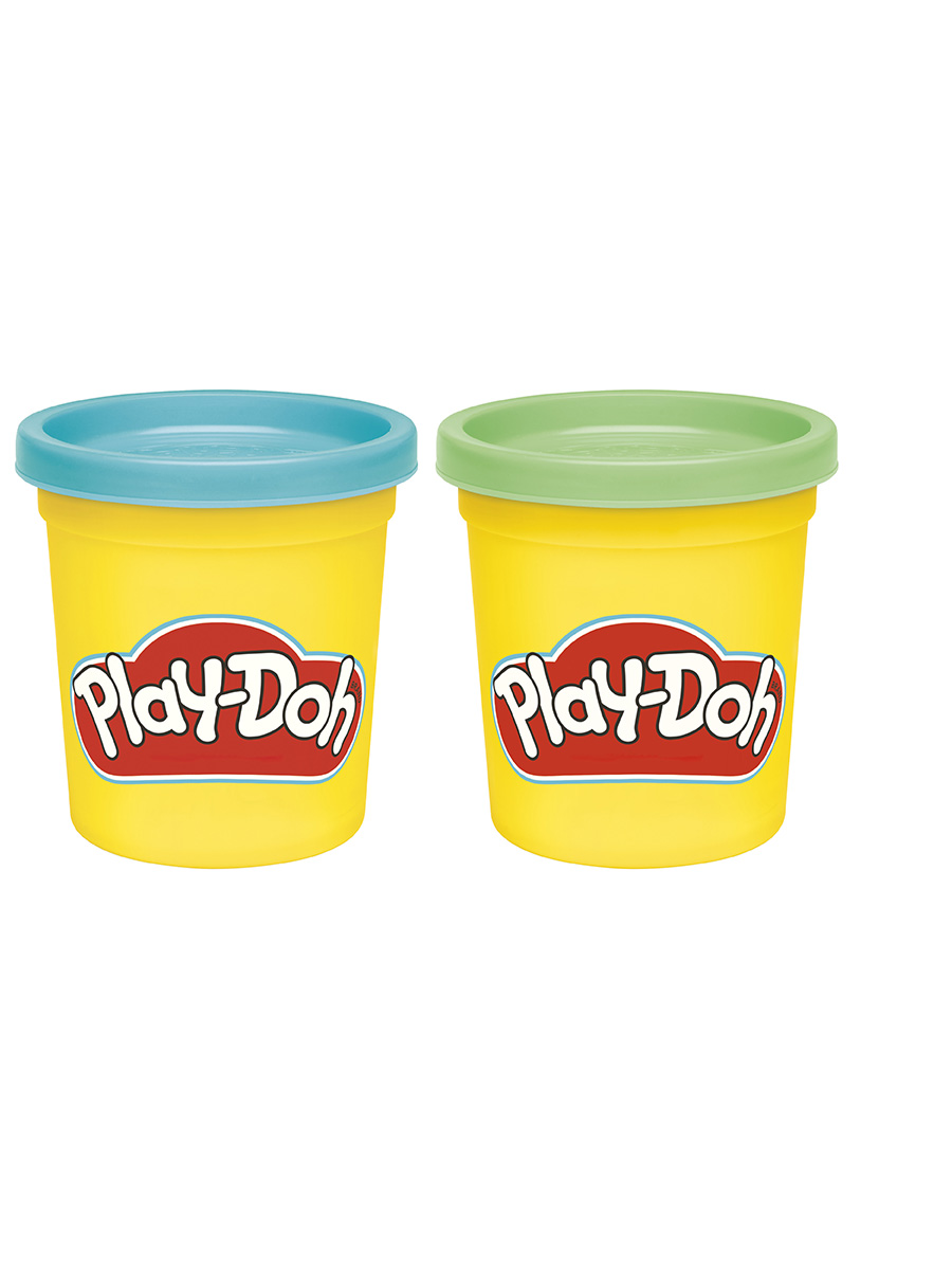 Масса для лепки Hasbro набор Play Doh мятный+синий - фото 2