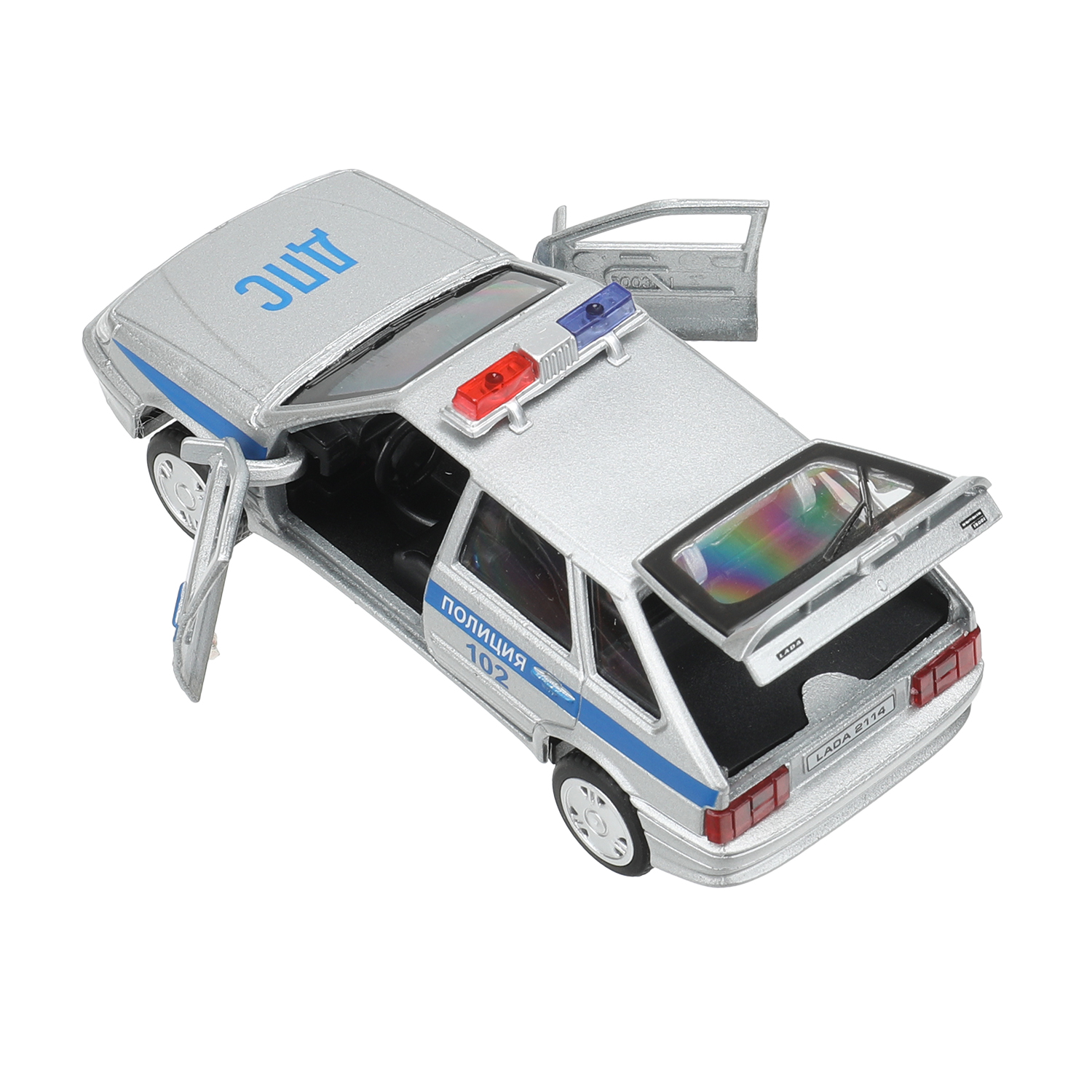Полицейская машина Технопарк LADA 2114 393508 - фото 8