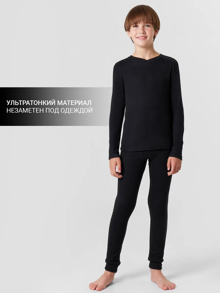 Термолонгслив Mark Formelle (Марк Формэль) 623320/21-10449-20/черный - фото 13