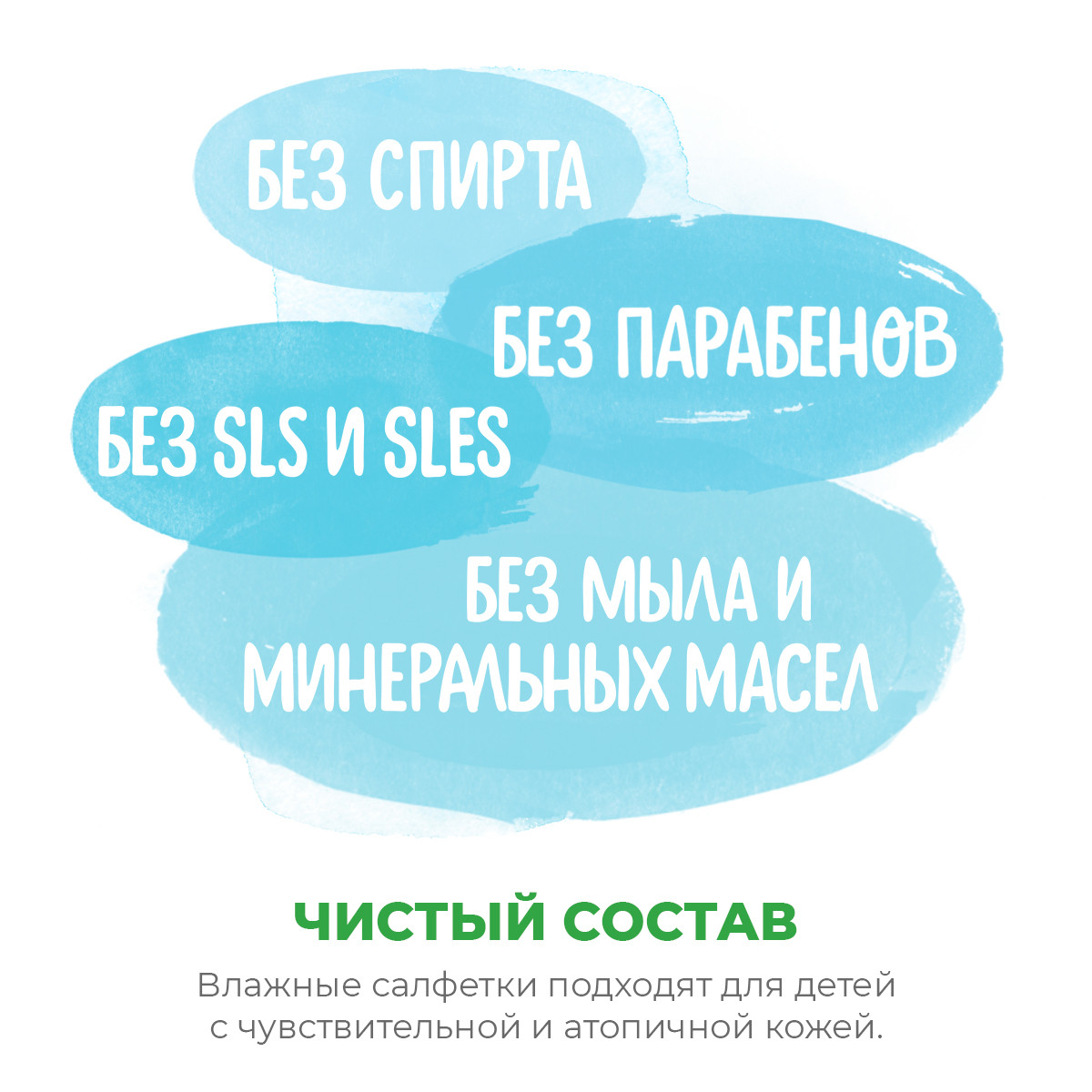 Влажные салфетки Synergetic антибактериальные 4 упак. 60 шт. - фото 4