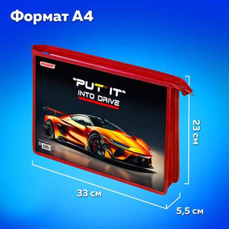Папка для тетрадей Пифагор А4