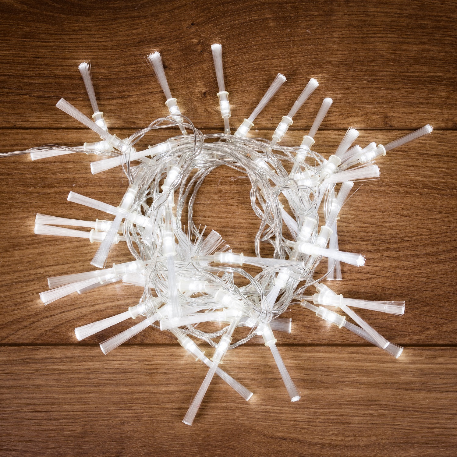 Светодиодная гирлянда NEON-NIGHT Кисточки 5 м 8 режимов белое свечение - фото 3