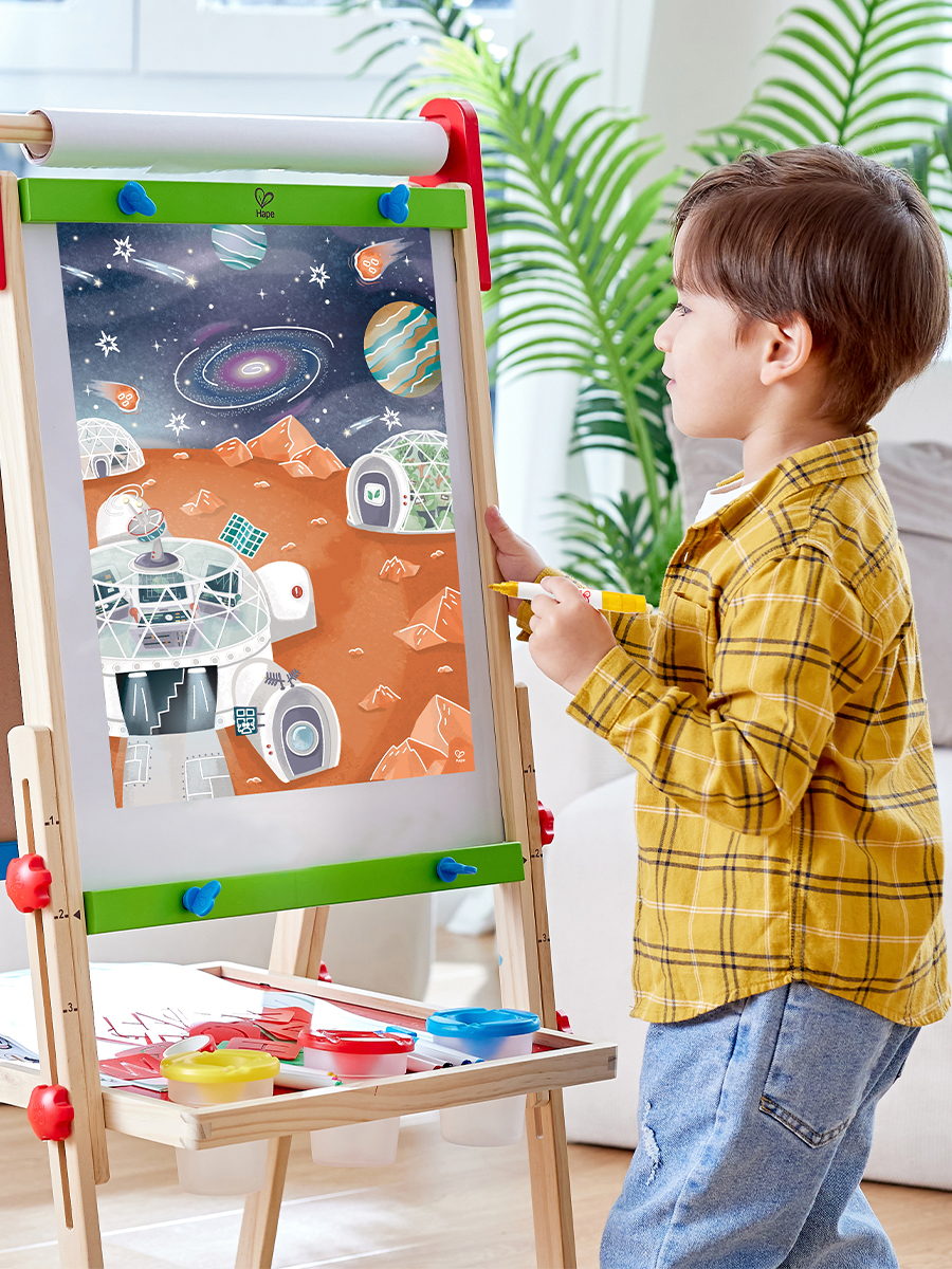 Набор для рисования Hape Космические приключения - фото 4