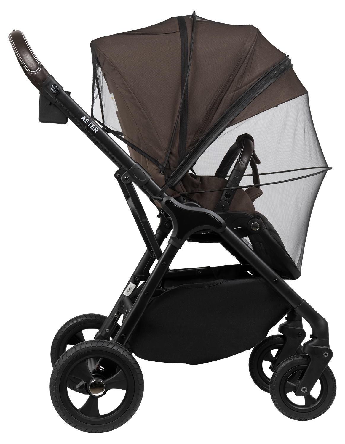 Коляска прогулочная Aimile Астра / Aster коричневый - фото 9