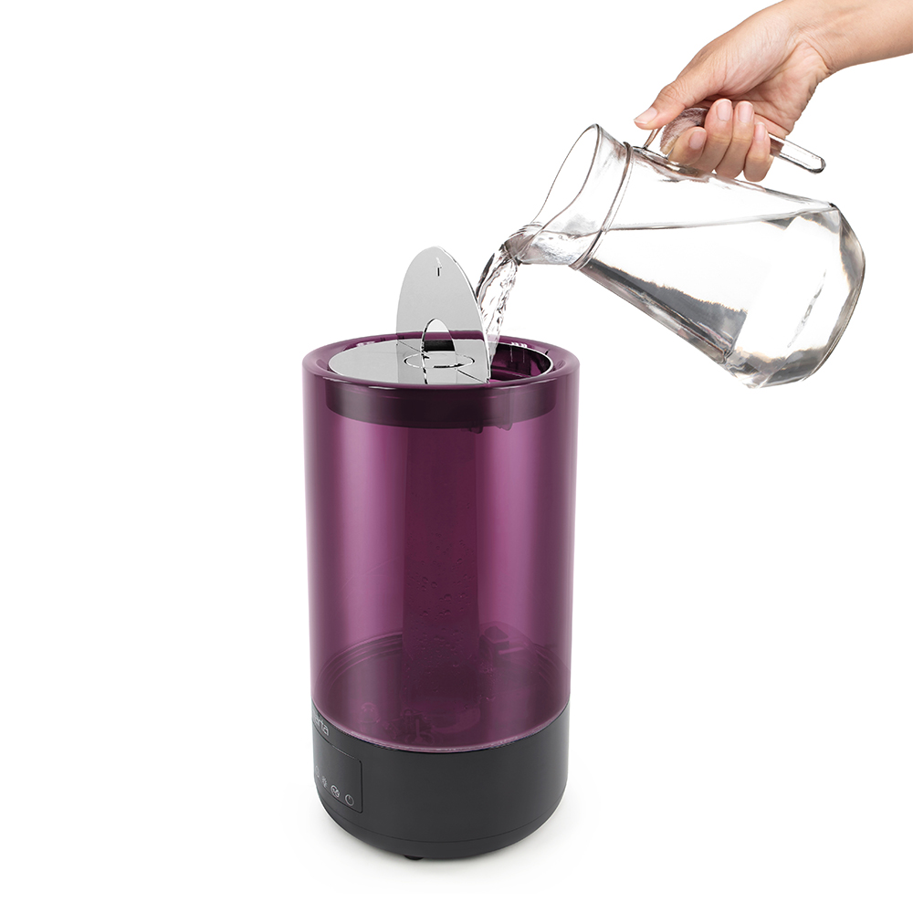 Увлажнитель воздуха ультразвуковой MARTA MT-2376 фиолетовый чароит верхний залив - фото 11