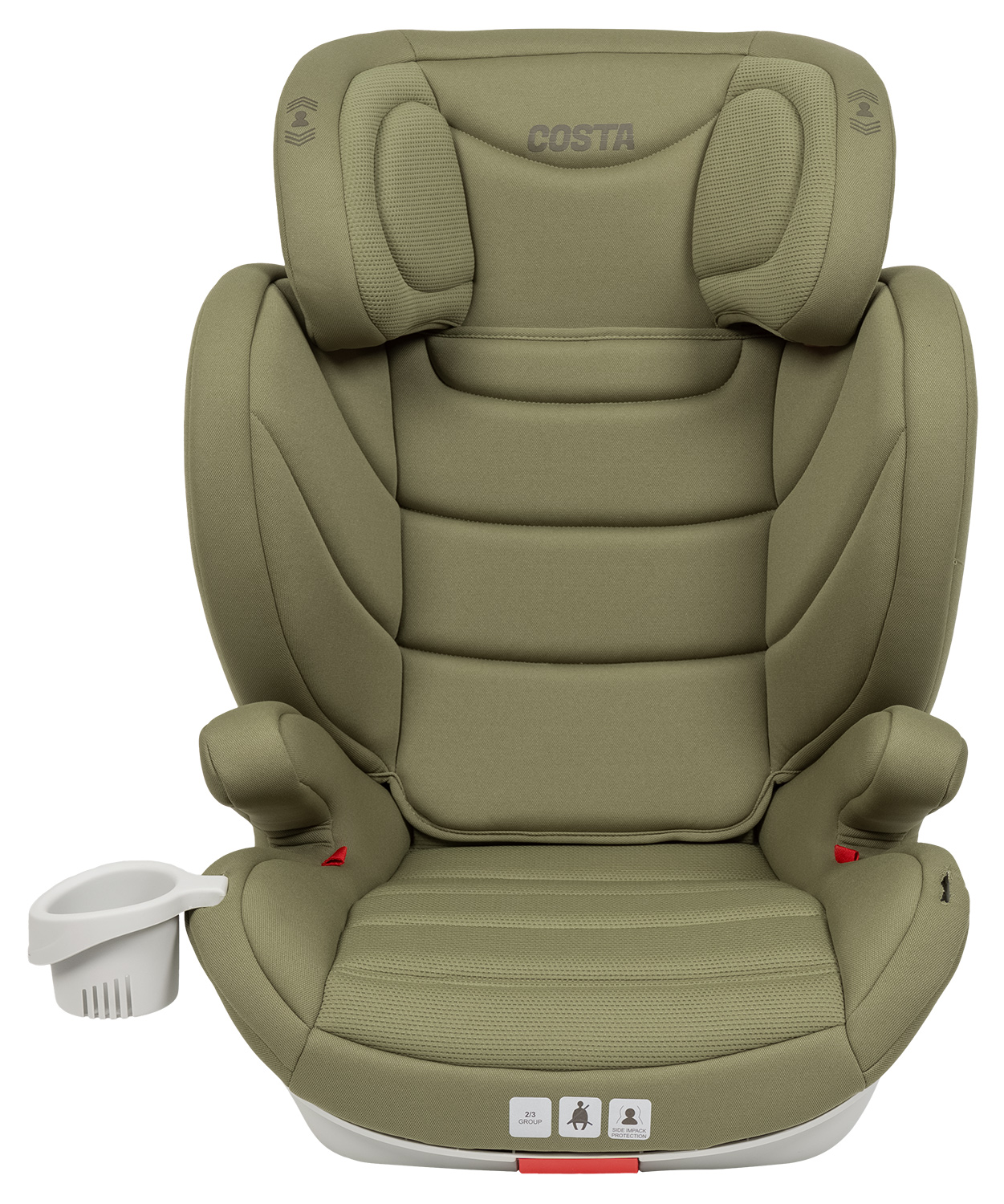 Автокресло Costa YB802A Isofix 2/3 (15-36 кг) хаки - фото 10