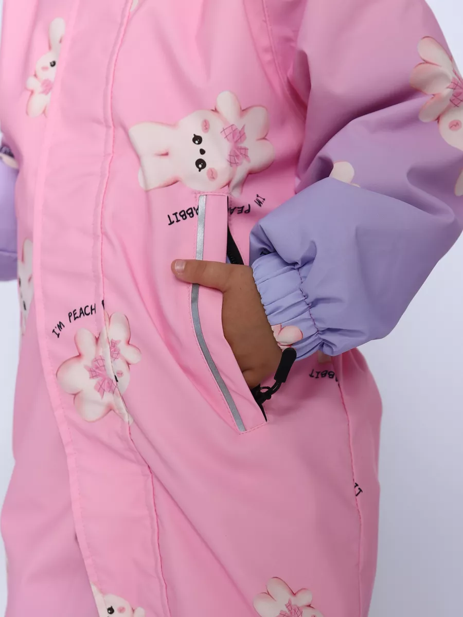 Комбинезон RuStyle ДД-комбRSXM-2311-зайрозсир - фото 4