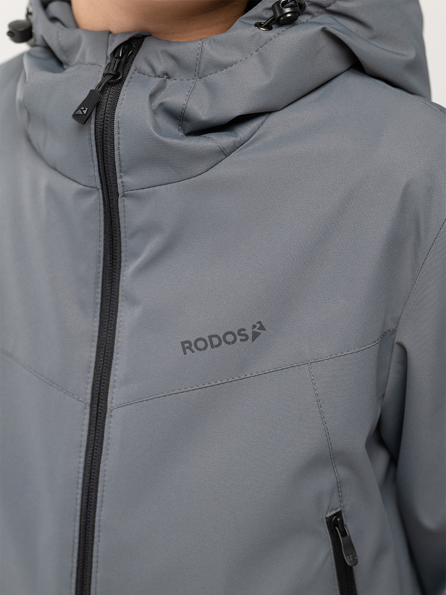 Куртка RODOS М-230/1/темно-серый(черный) - фото 8