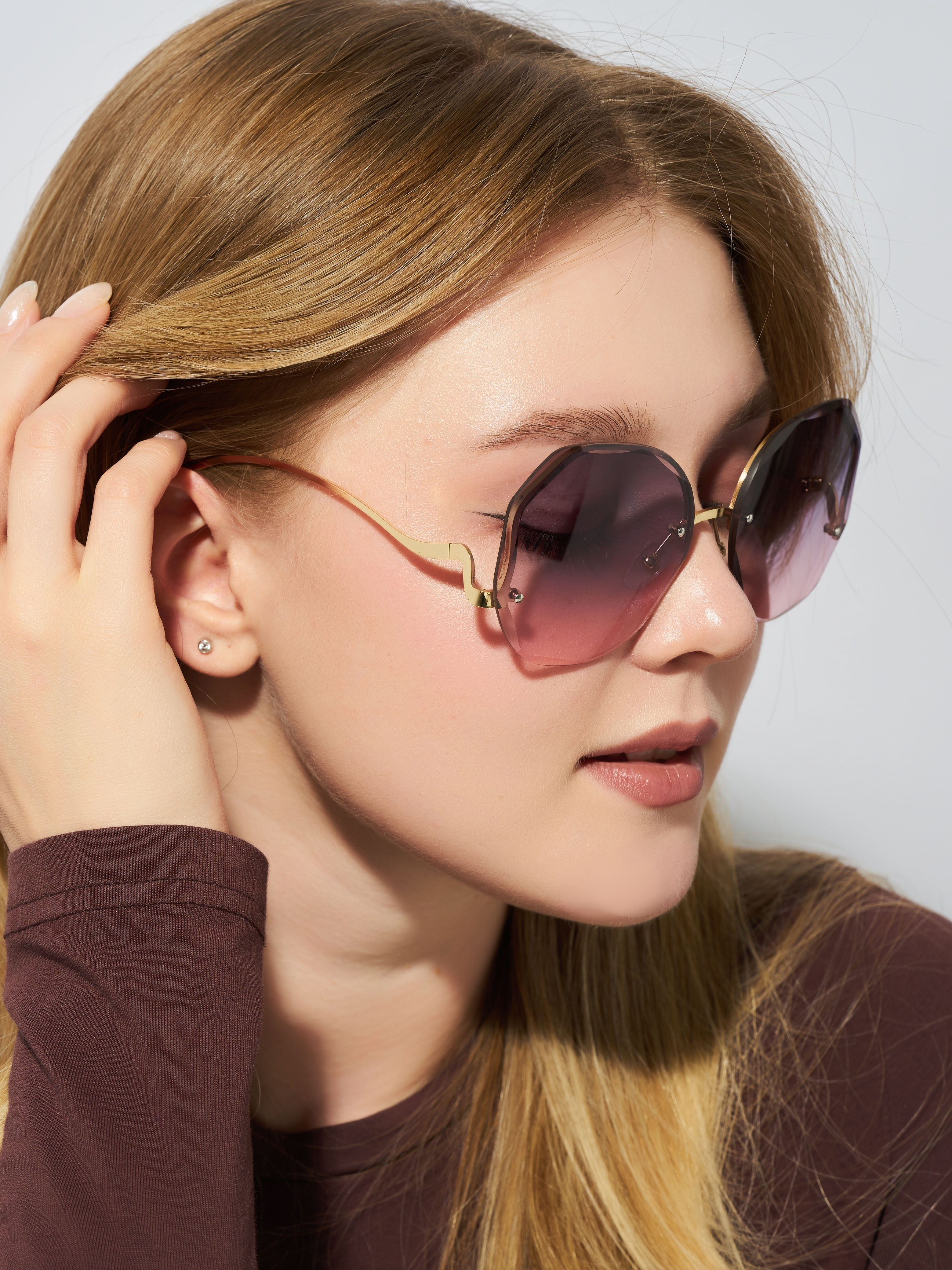 Солнцезащитные очки SUNNY GLASS O00012-1 - фото 2