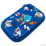Пенал книжка ЭВРИКА Морской волк синий