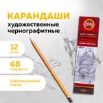 Карандаши чернографитные Koh-I-Noor 12 шт.