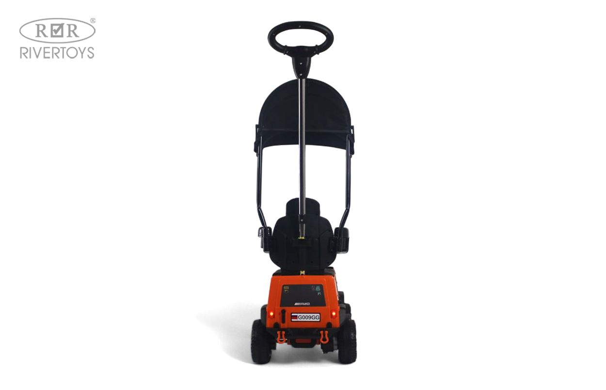 Электромобиль RIVERTOYS G009GG-ORANGE С пультом ДУ - фото 4