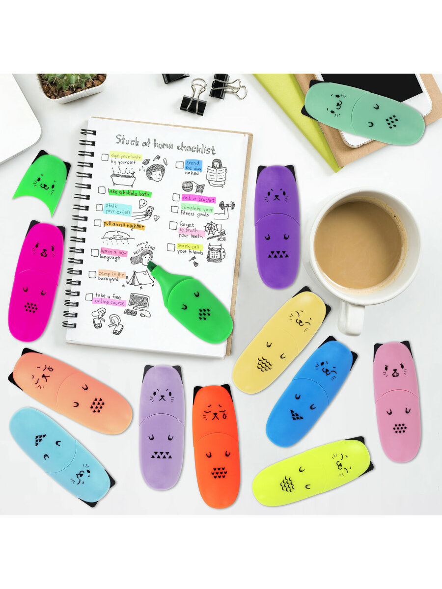 Текстовыделители Brauberg 12 цв. - фото 30