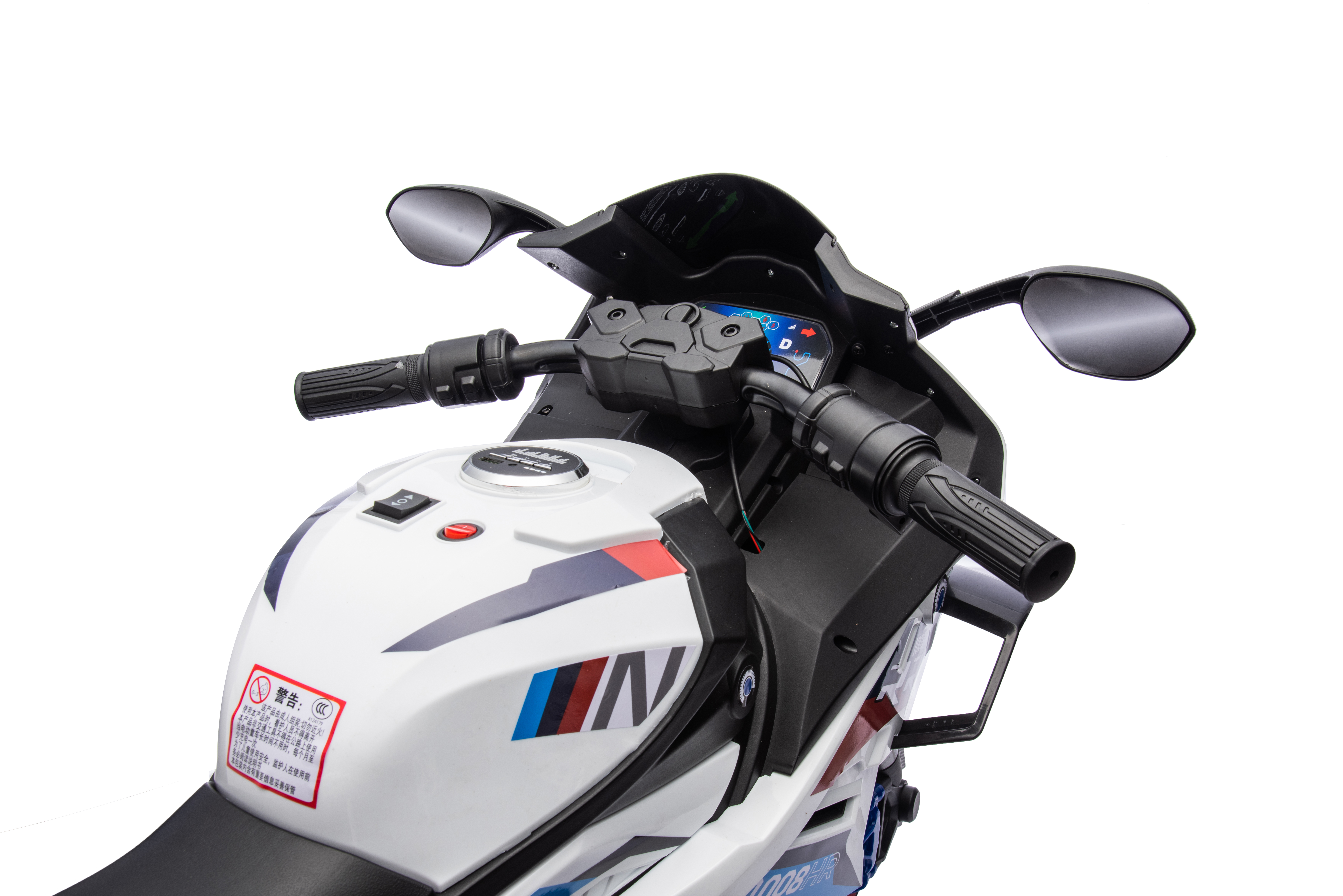 Электромотоцикл TOYLAND BMW S1000RR Shark - фото 15