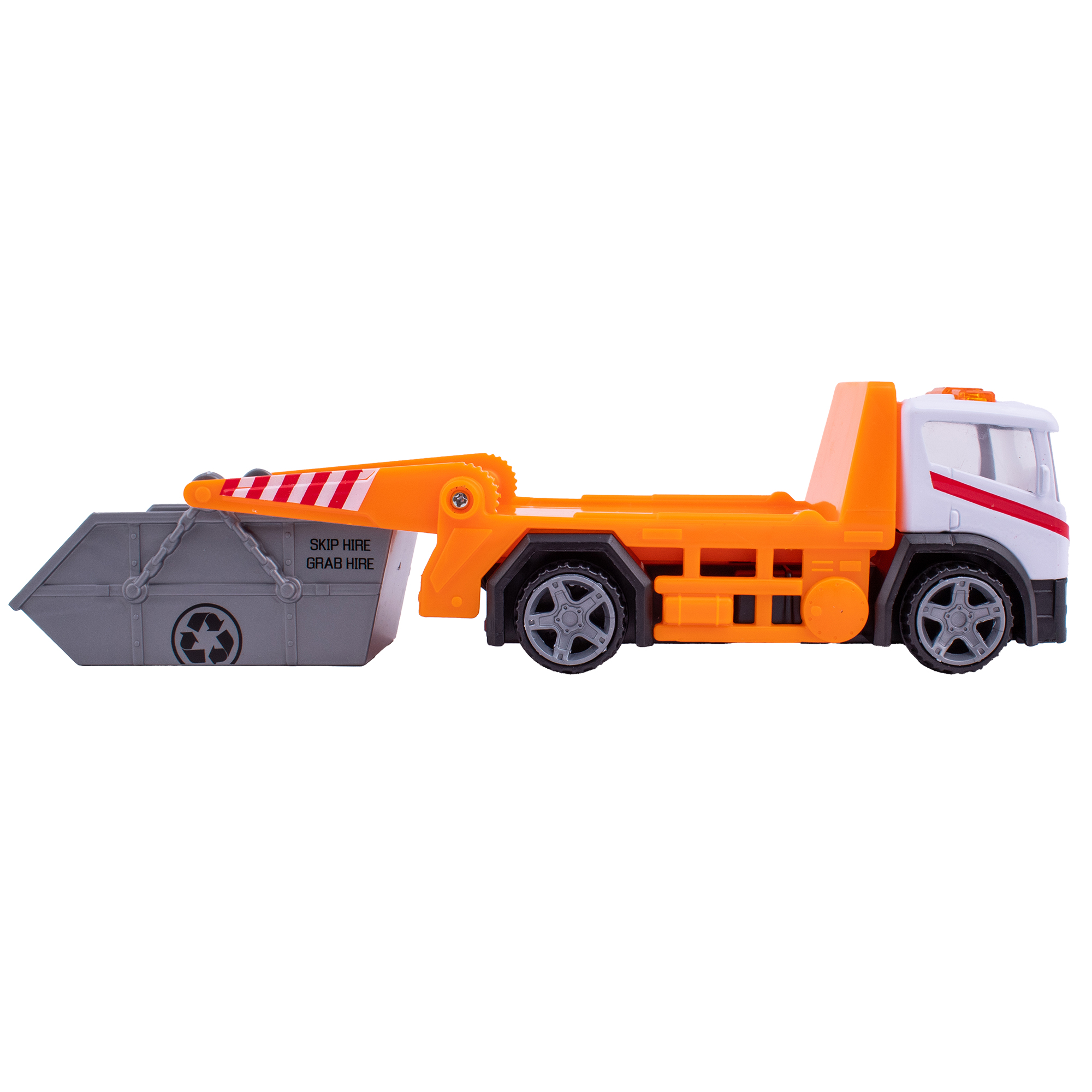 Мусоровоз HTI Городской Мусоровоз оранжевый 1416449_4 - фото 6