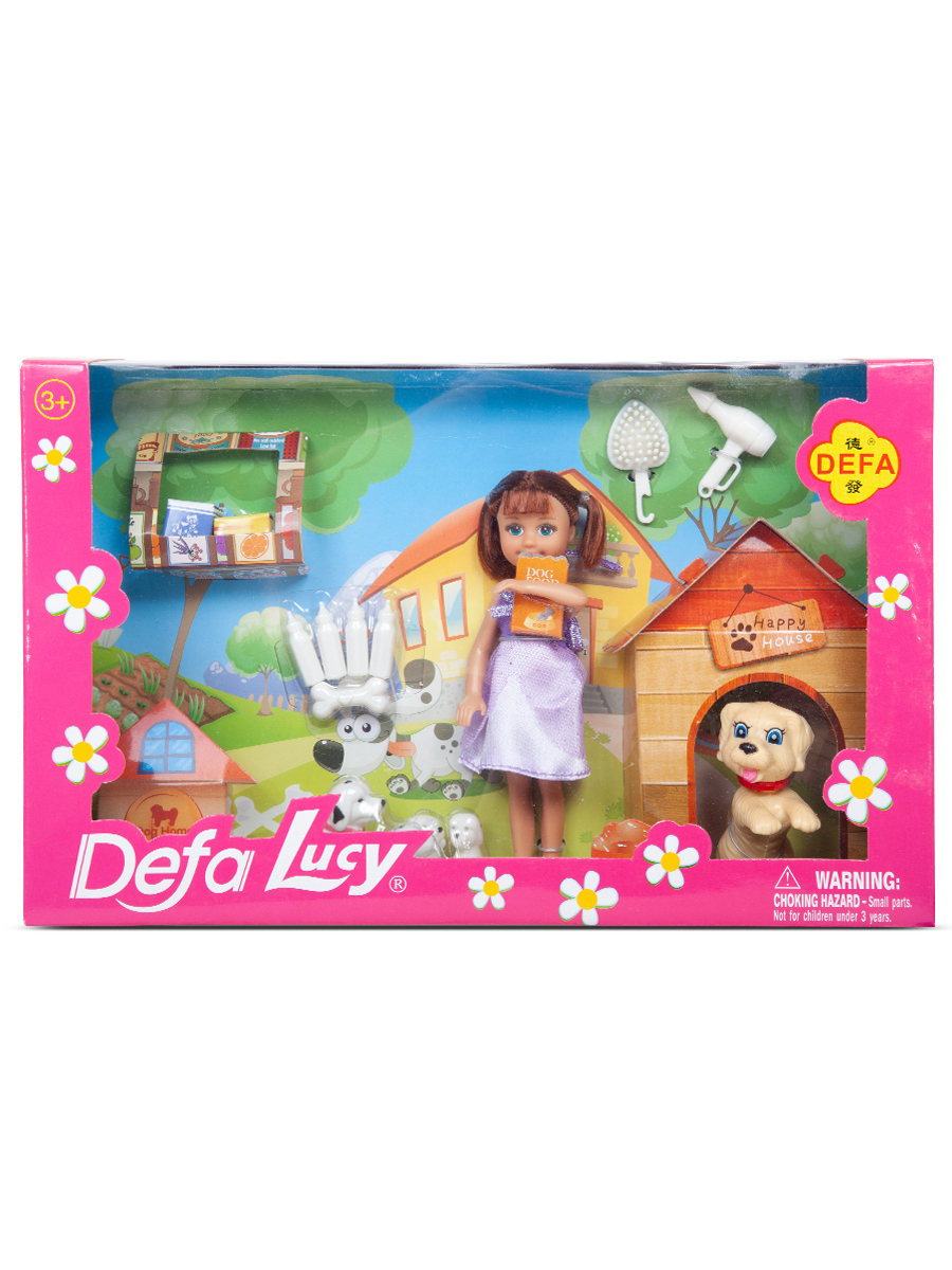 Кукла классическая Defa Lucy 8281 //фиолетовый - фото 4