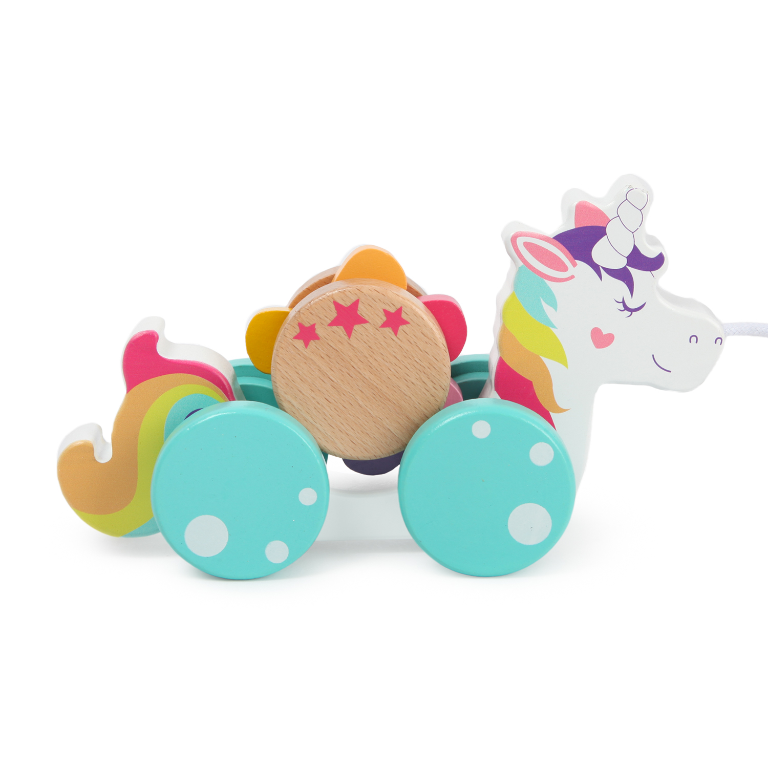 Игрушка BabyGo каталка Единорог - фото 6