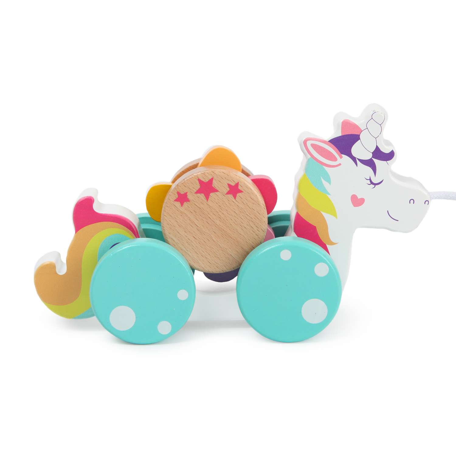 Игрушка BabyGo каталка Единорог - фото 6