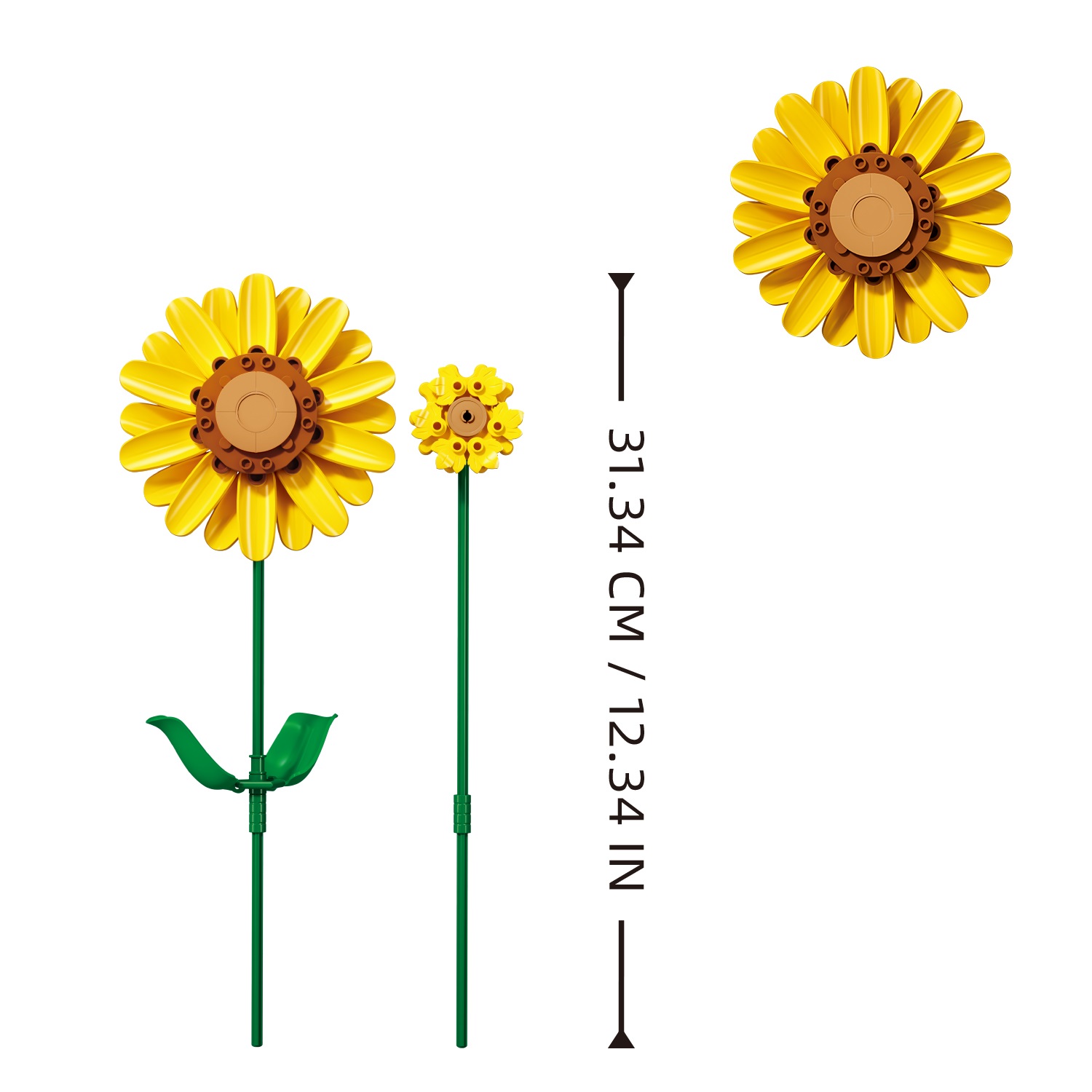 Конструктор SLUBAN Подсолнух - фото 2