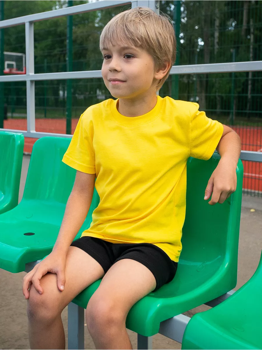 Футболка MY BUY MB1293ЖЁЛТ - фото 10