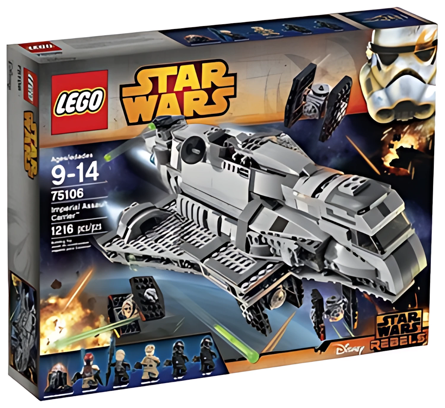 Конструктор LEGO Star Wars 75106 1192 дет. - фото 1