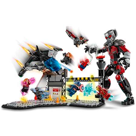 Конструктор LEGO Marvel Super Heroes Капитан Америка Противостояние 736 дет.