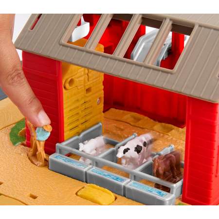 Набор игровой Matchbox Настоящие приключения-Ферма со светом и звуком HRY42