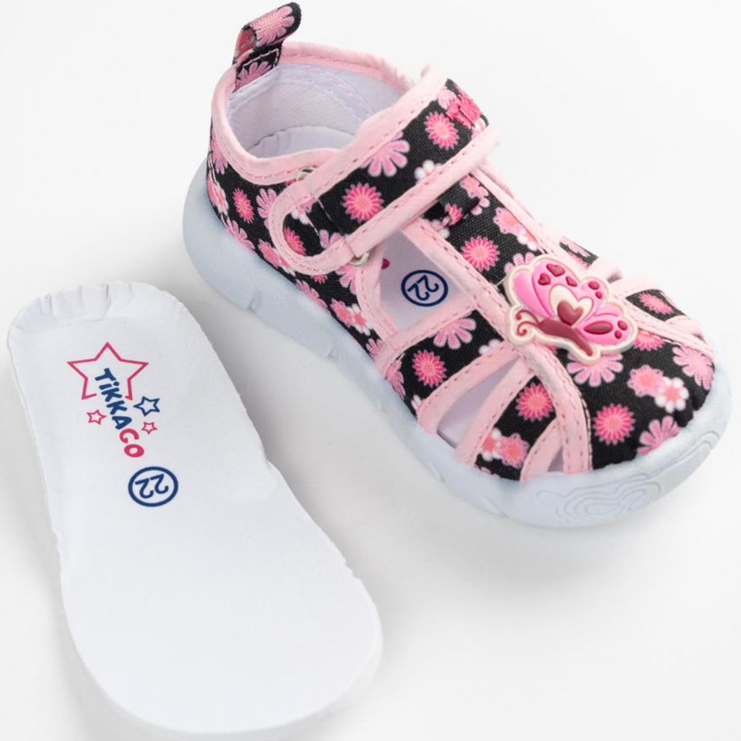 Сандалии TikkaGo 7N05_241003_black-pink - фото 6