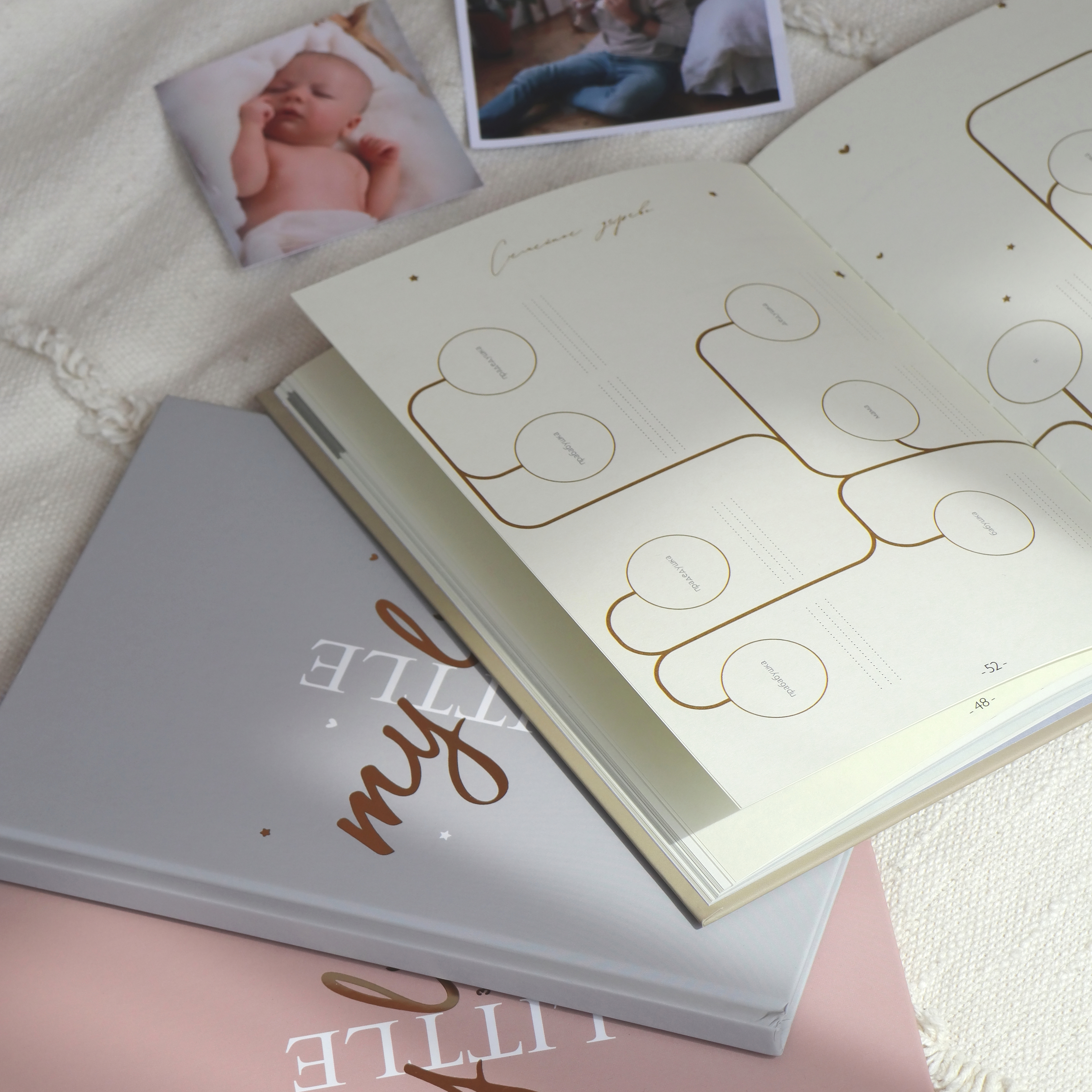 Альбом для новорожденных Amabook Розовый - фото 6