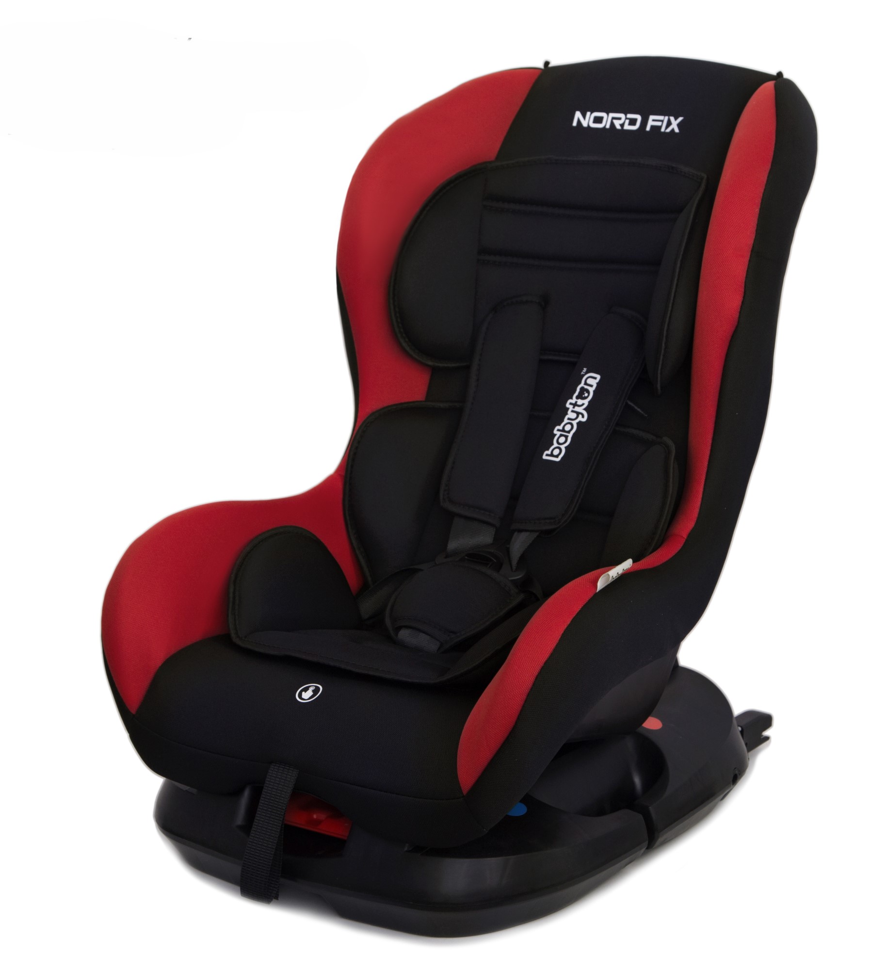 Автокресло Babyton Nord Fix Black-Red Isofix 0+/1 (0-18 кг) - фото 1