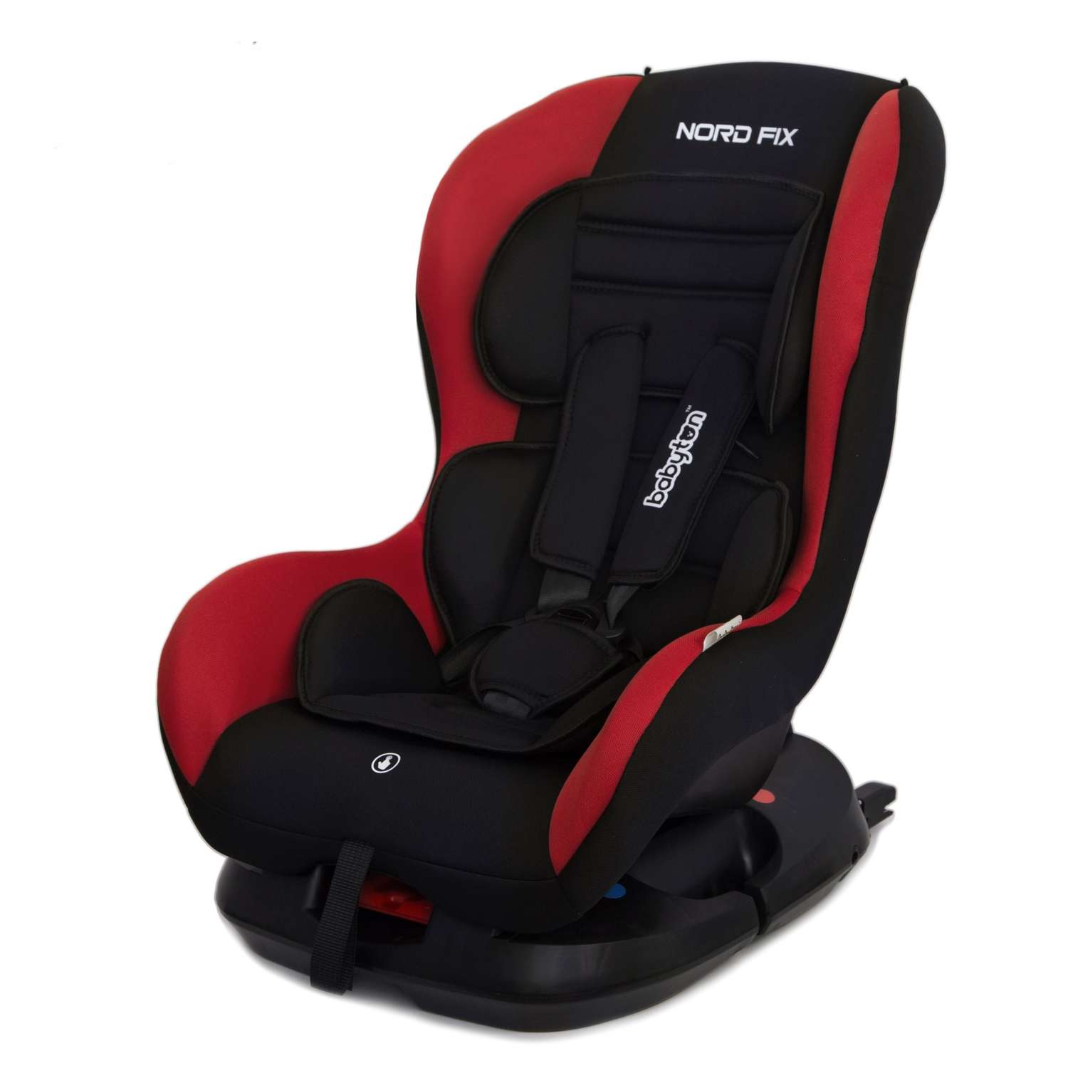 Автокресло Babyton Nord Fix Black-Red Isofix 0+/1 (0-18 кг) - фото 1