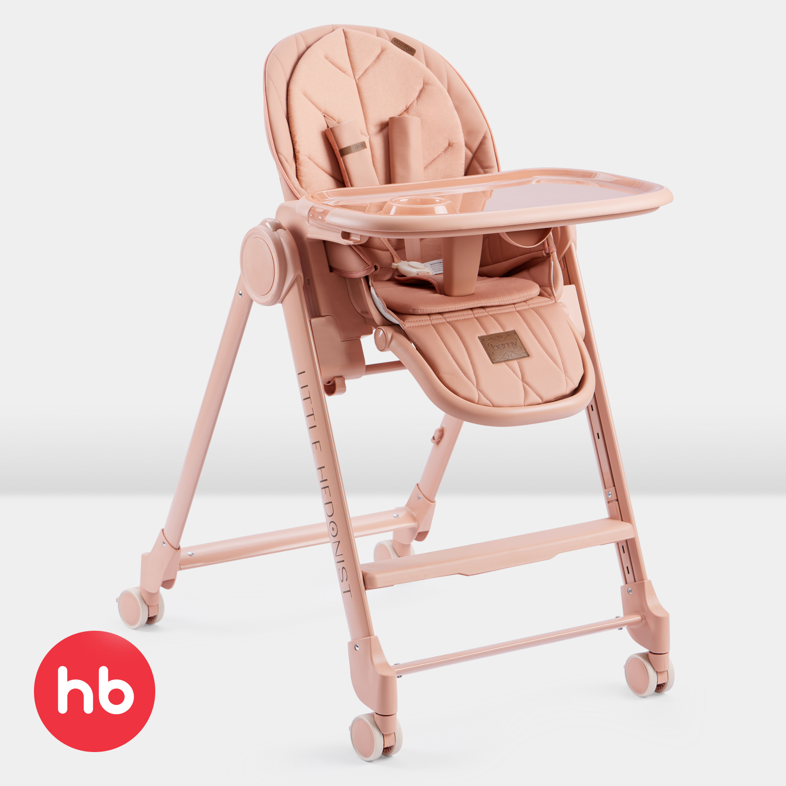 Стульчик для кормления Happy Baby красный красный - фото 1