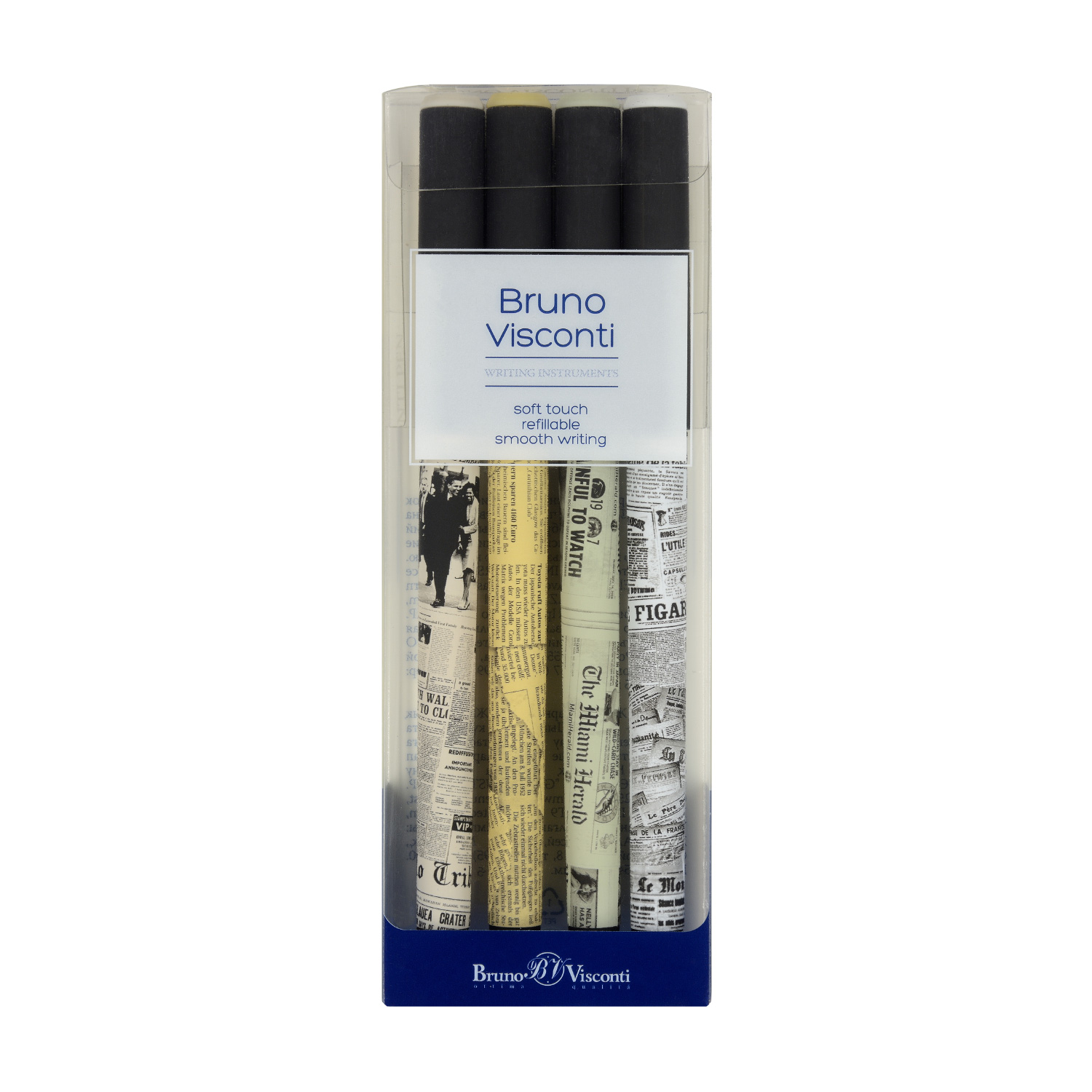 Ручка шариковая Bruno Visconti 4 шт. - фото 2