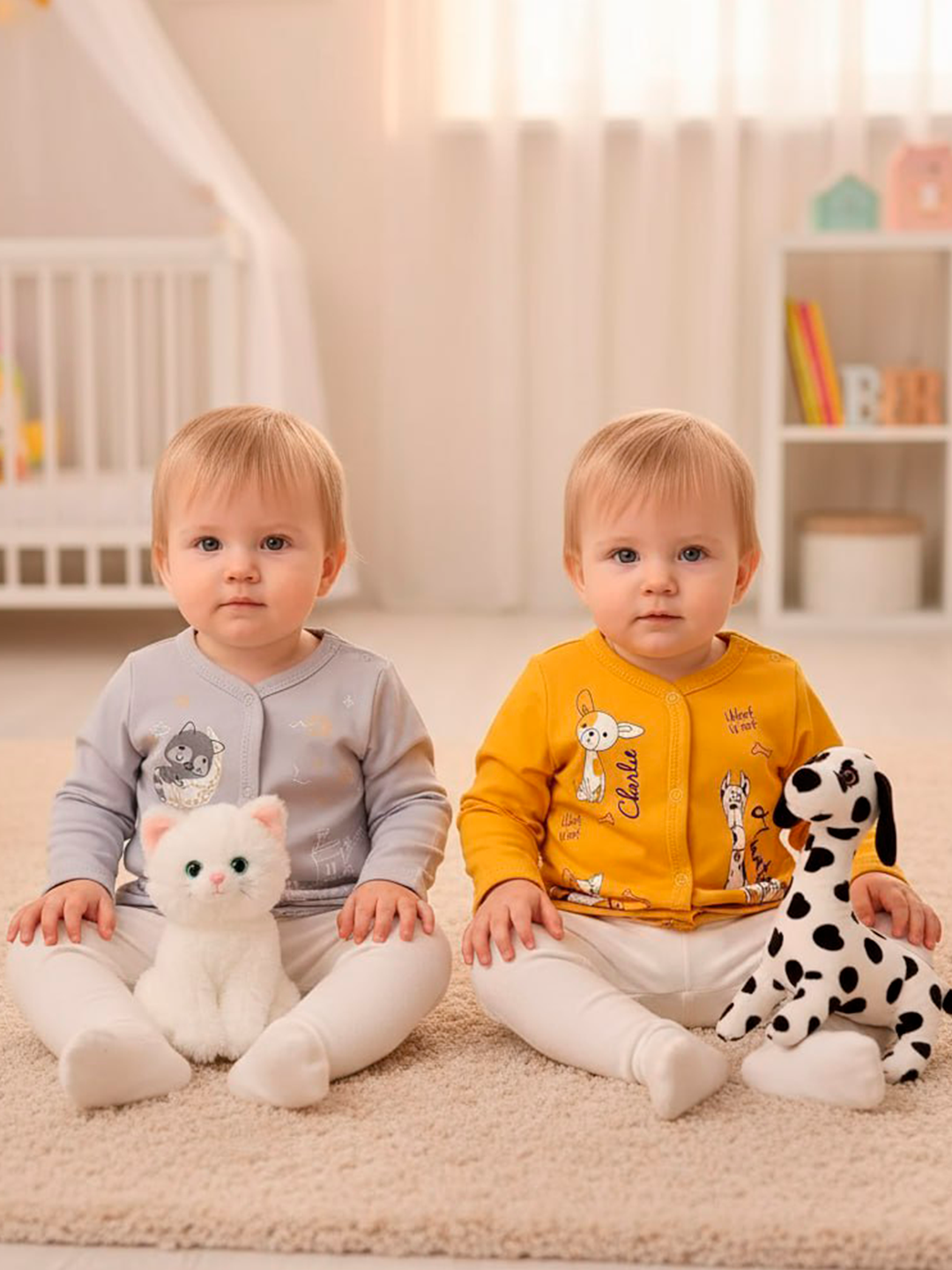 Кофточка 2 шт Совенок Дона БШ2-201-1/23 - фото 2